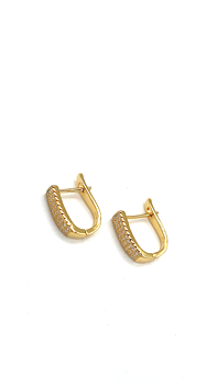 GULDPLÄTERADE SILVER HOOPS | FARAH