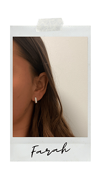 GULDPLÄTERADE SILVER HOOPS | FARAH
