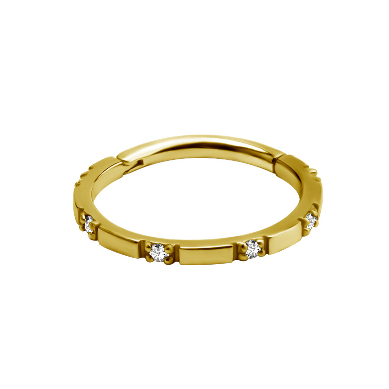 Clicker till conch - 24K guld PVD