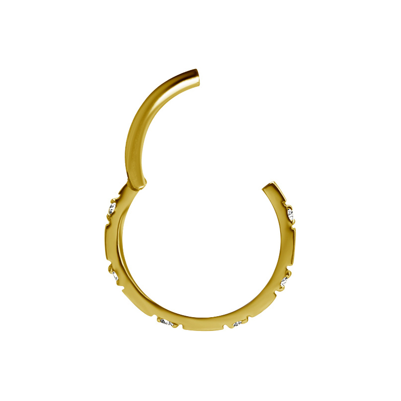 Clicker till conch - 24K guld PVD - 2