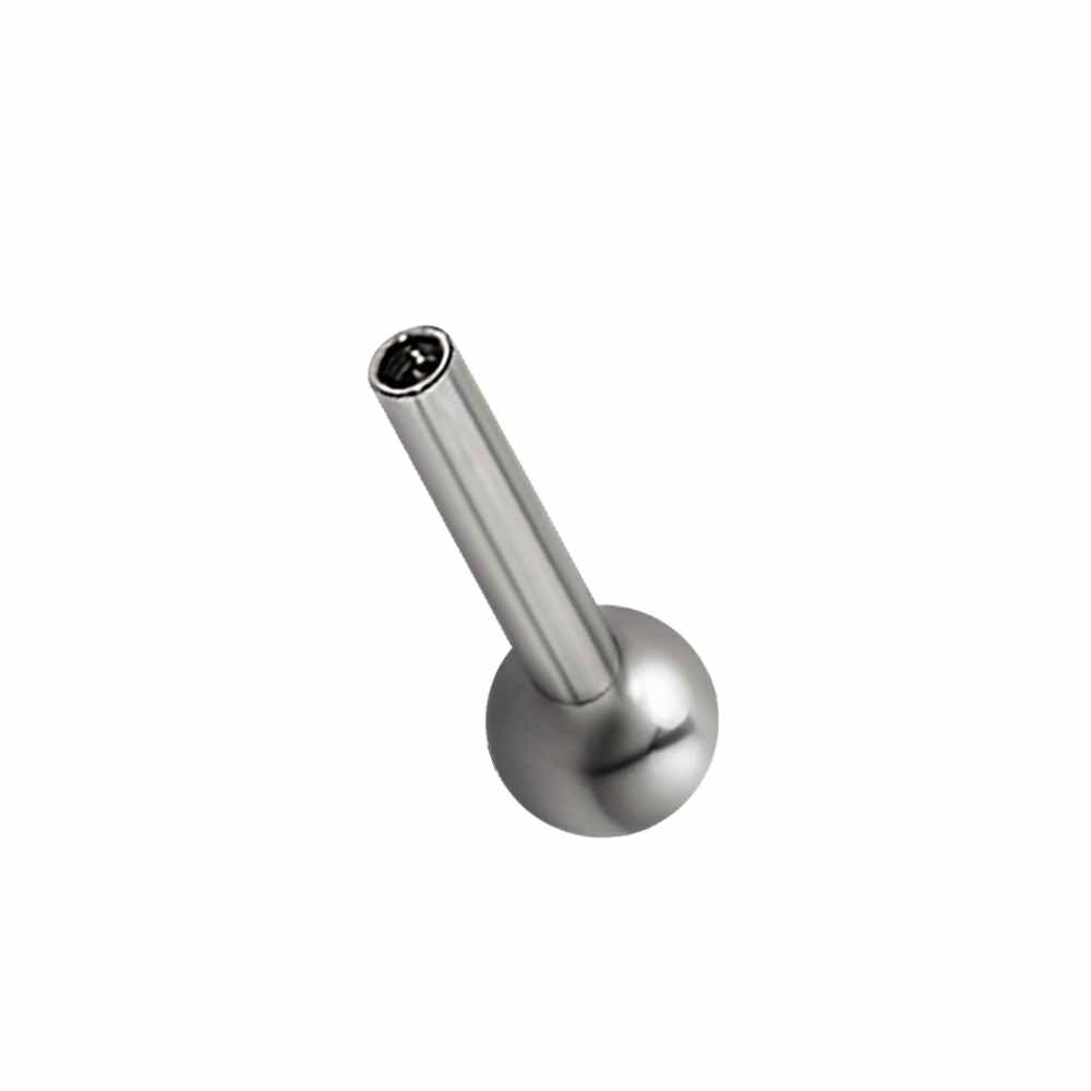 Invändigt gängad labret - stål - 2