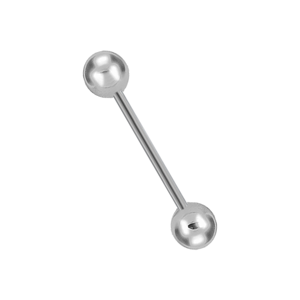 Liten barbell - 1,2 mm - titan