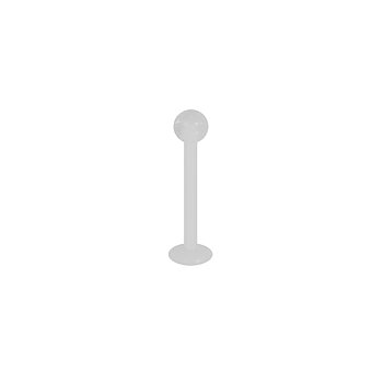 Liten labret i medicinsk bioplast - 1,2 mm