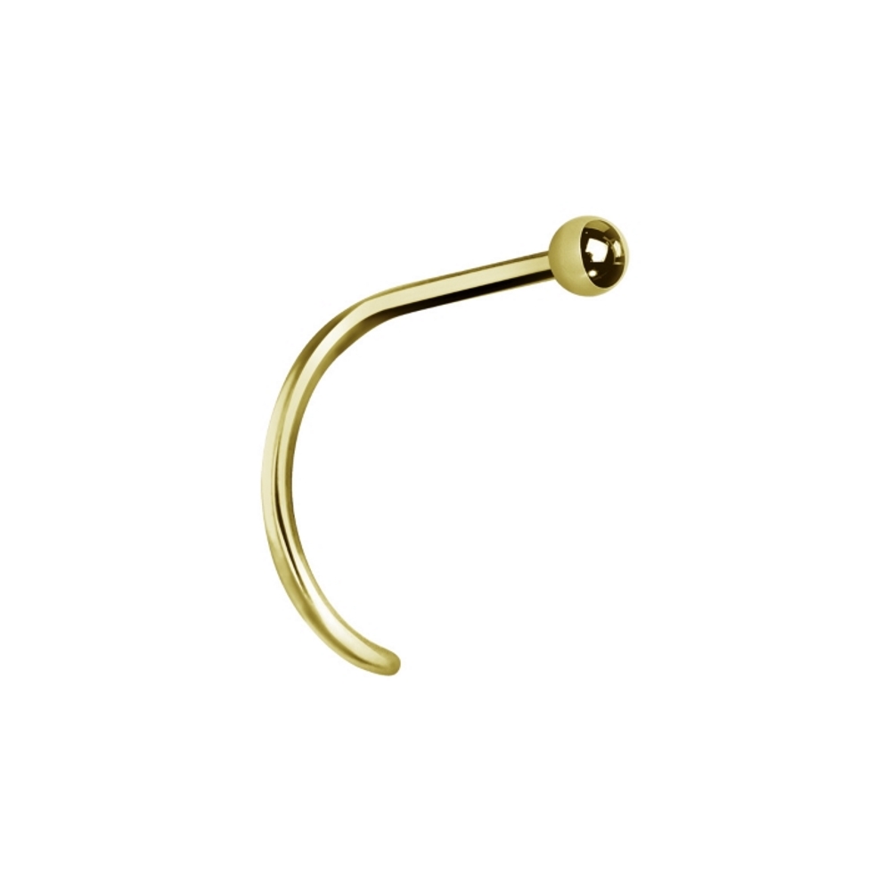 Nässmycke - 0,8 mm - kula 2 mm - roséguld - 2