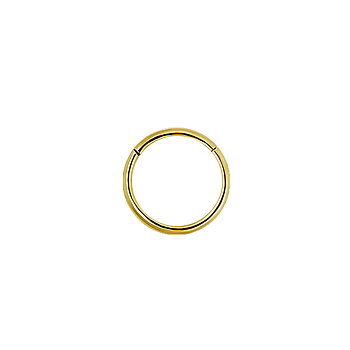 Clicker - 1 mm - 316L kirurgstål - 18K PVD