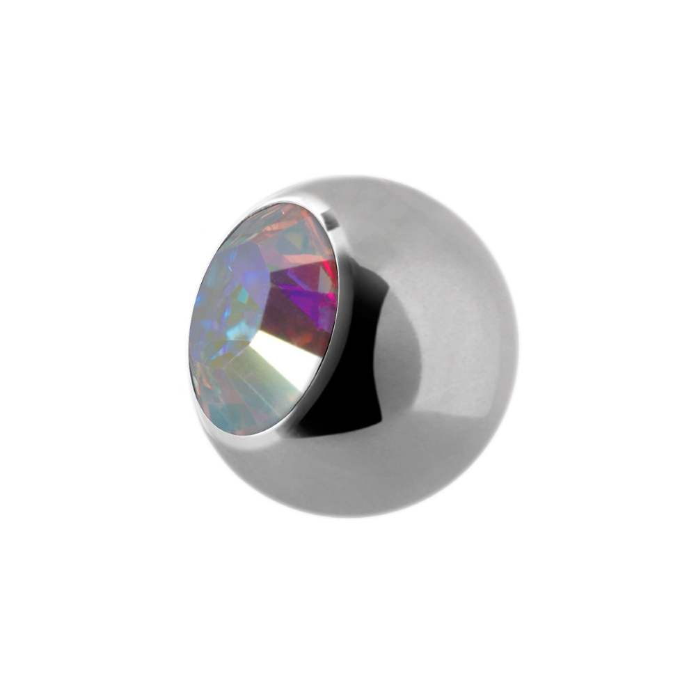 Extrakristall - 1,6 mm - Regnbågsskimrande kristall