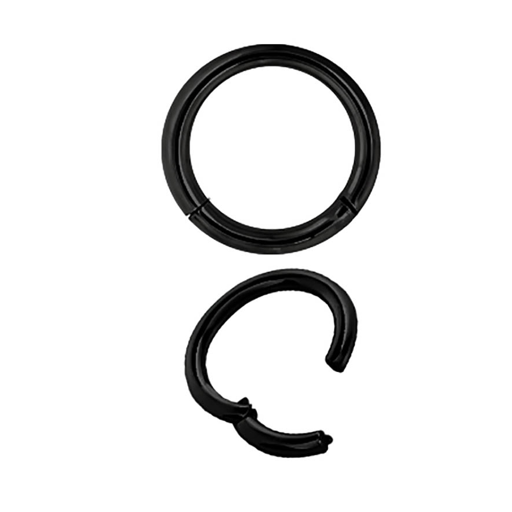 Clicker - enkel öppningsbar segmentring - 1,2 - svart