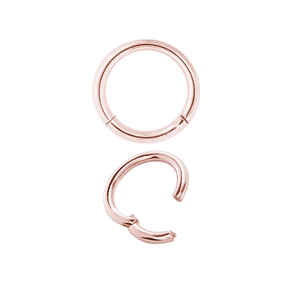 Clicker - enkel öppningsbar segmentring -  1,2 - roséguld