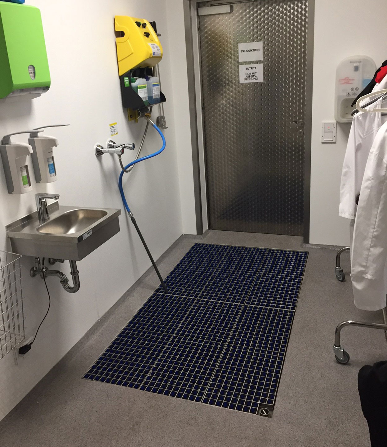 Profilgate aqua skotvätt, nedsänkt i golv - 6