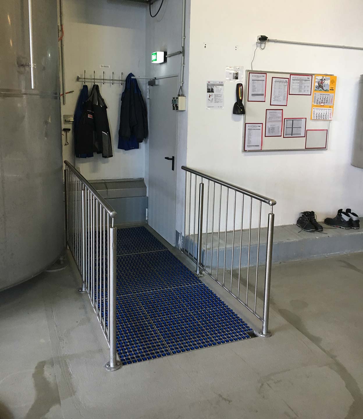 Profilgate aqua skotvätt, nedsänkt i golv - 4