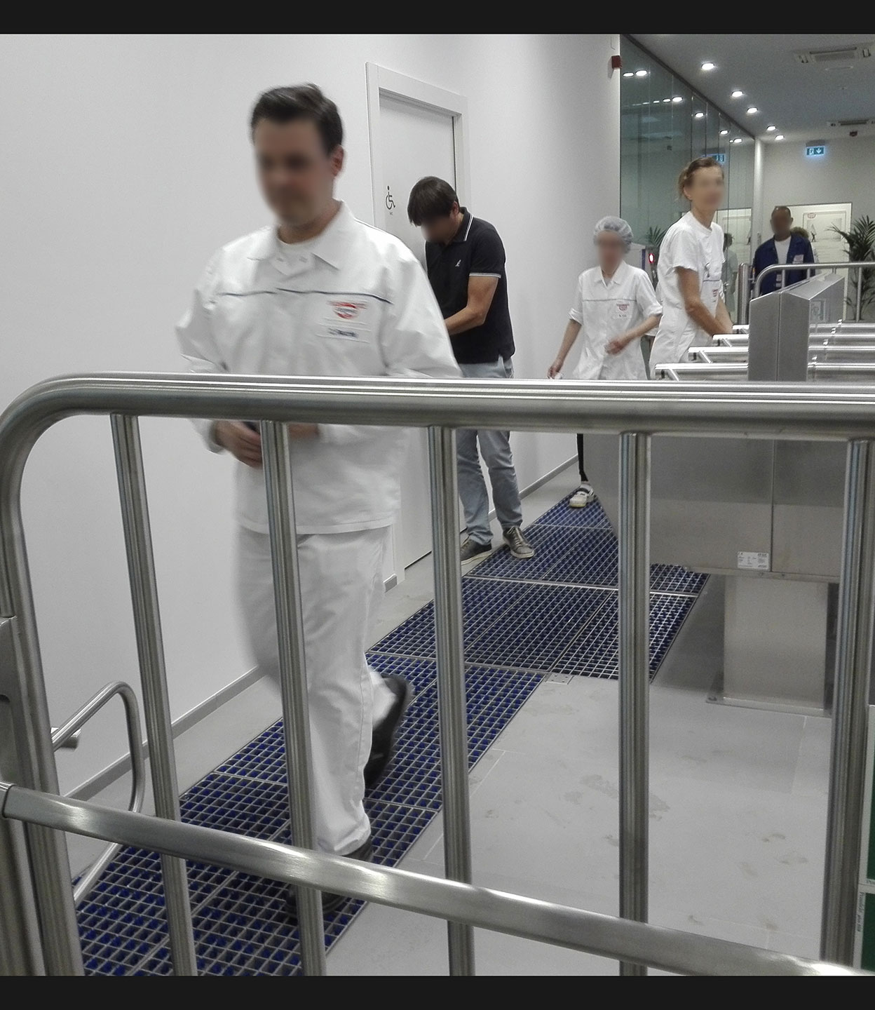 Profilgate aqua skotvätt, nedsänkt i golv - 9