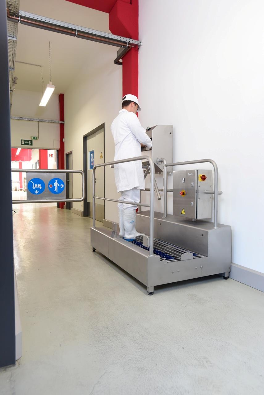 Neptun HCS1 hygiensluss med handdes