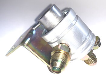 EFI regulator (single feed) 0-5 BAR adjustable - 6 (natural aluminium)