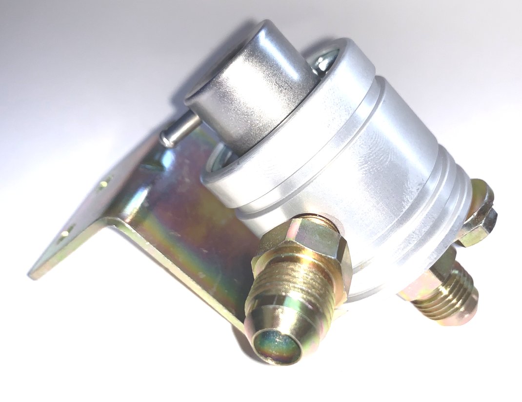 EFI regulator (single feed) 4.3 BAR -6 (naturell aluminium)
