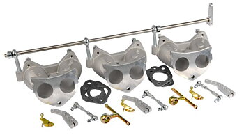 Inlet manifold - MG 6 cyl 3 X Weber DCOE