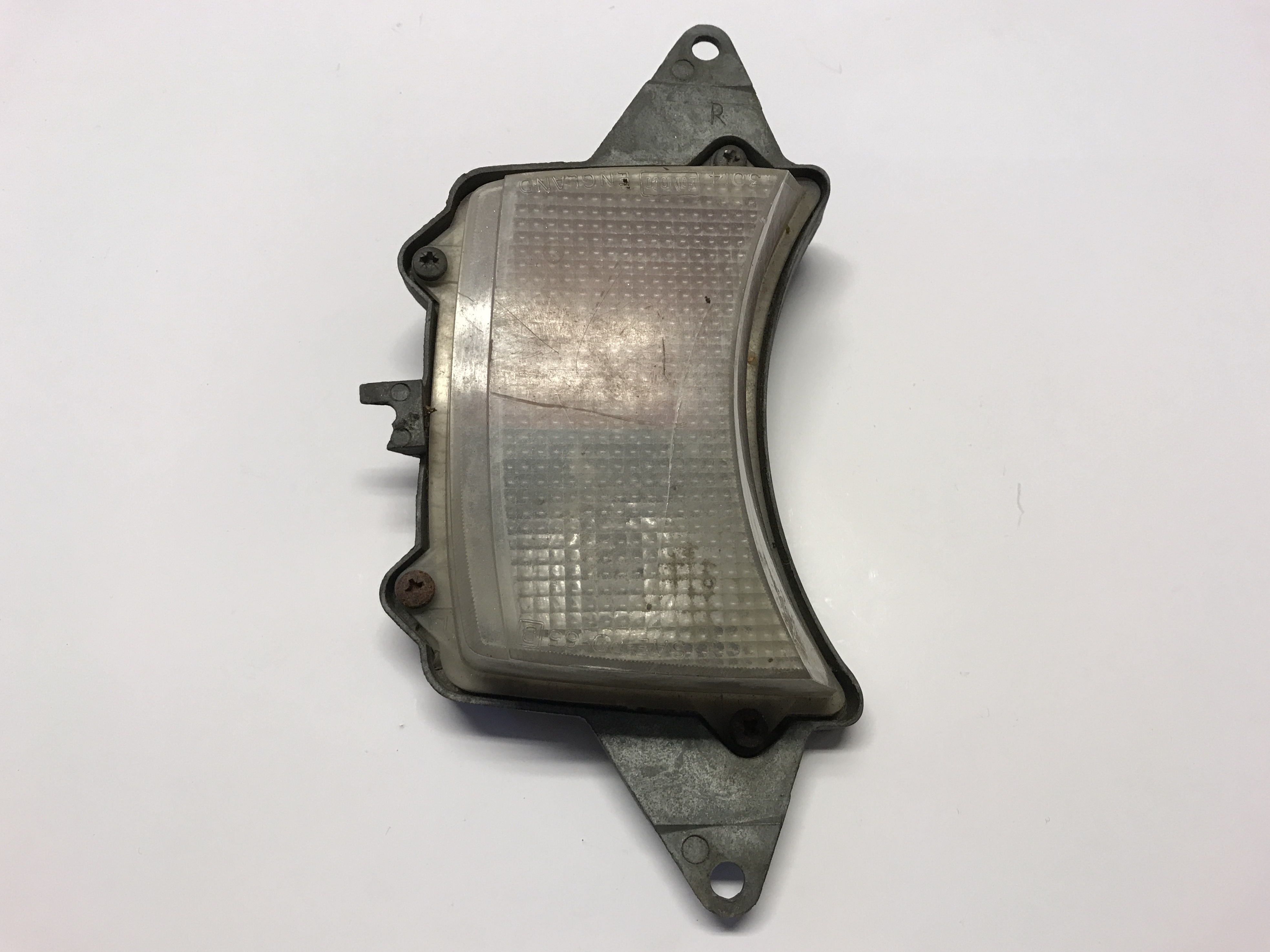 Blinkers (botten + glas) höger Ford Cortina Mk2 (OEM)