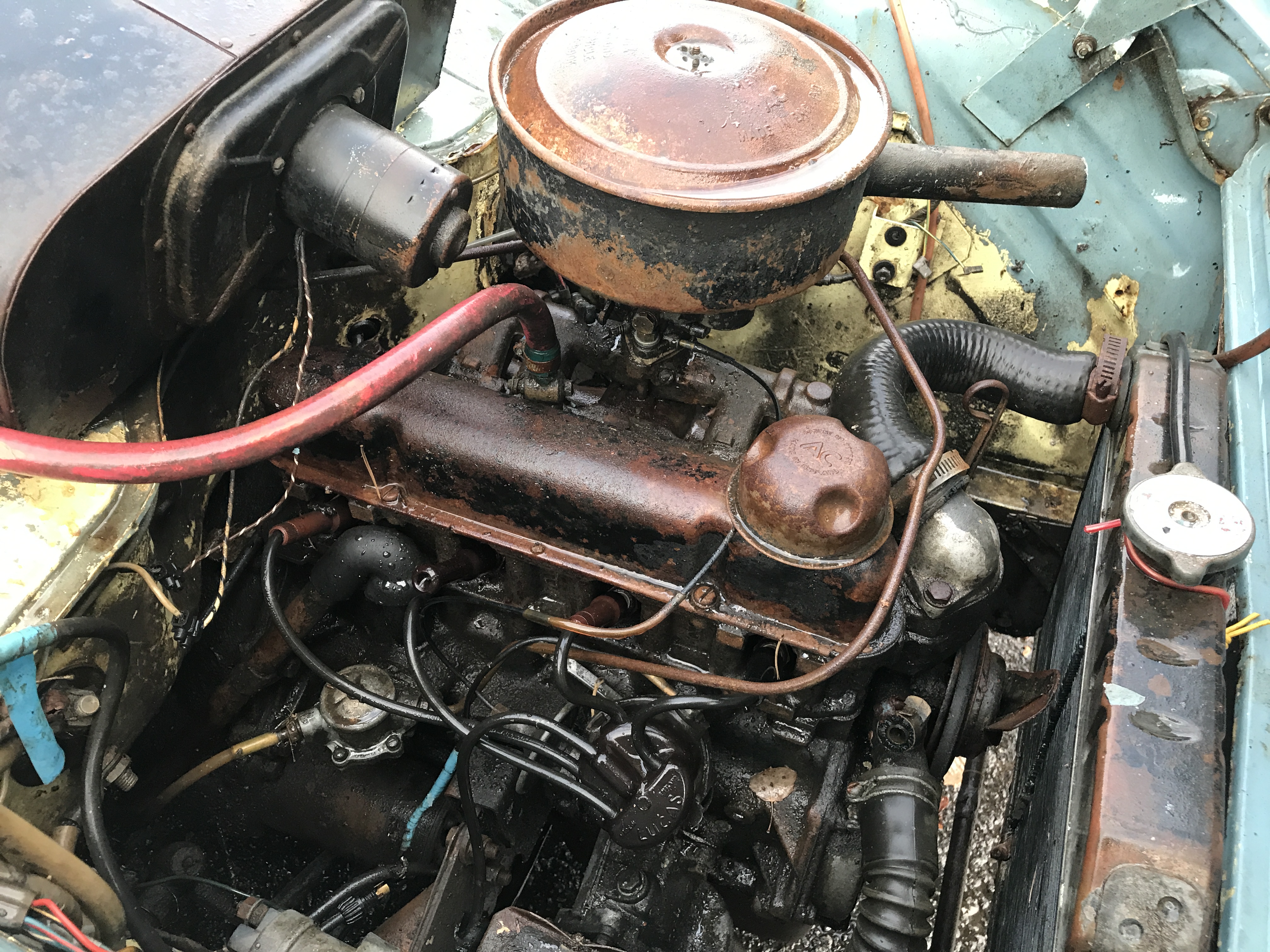 Ford Anglia - Purkuauto (myydään osina) - 9