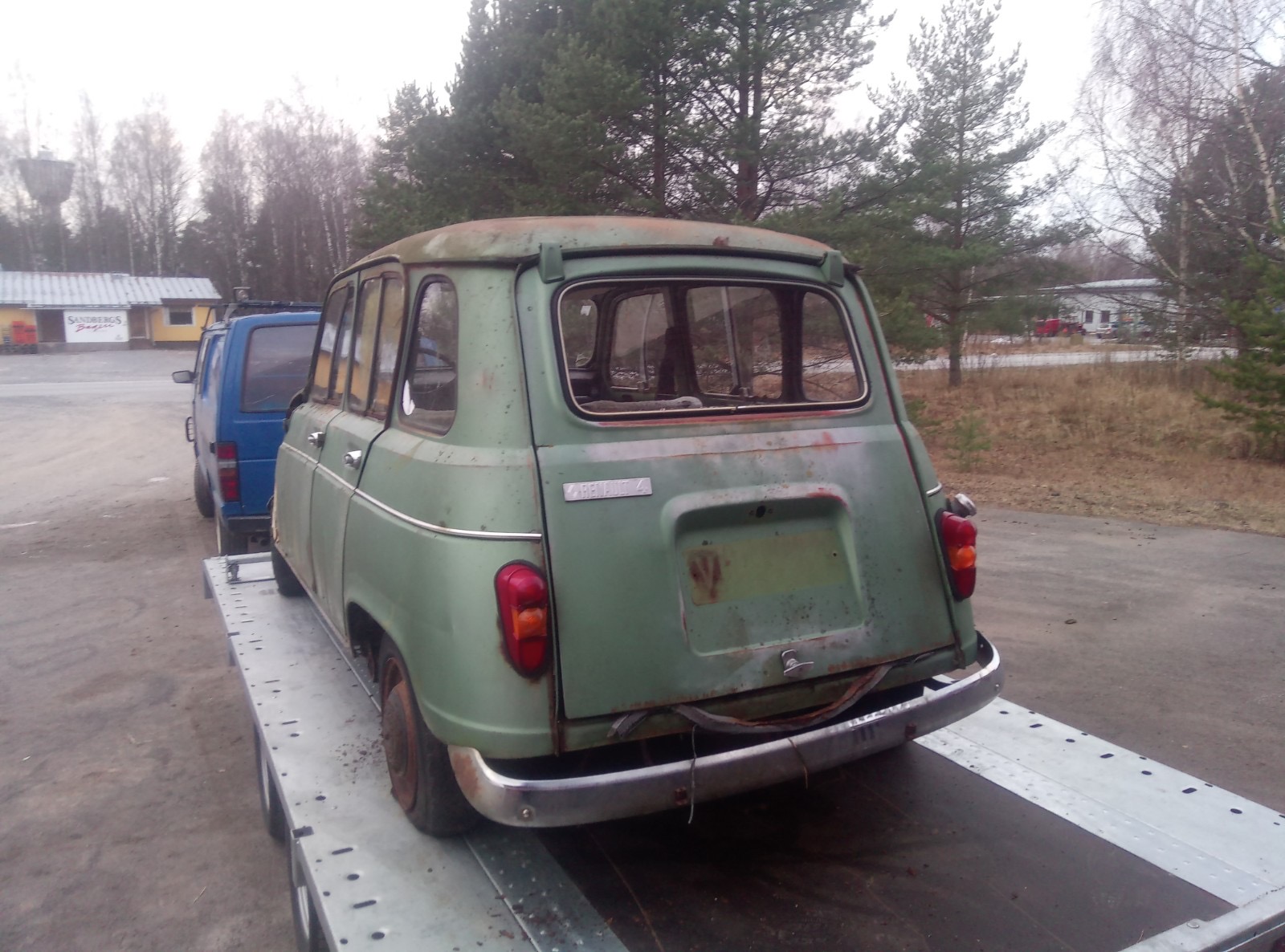 Renault 4 - Reservdelsbil (säljes i delar) - 18