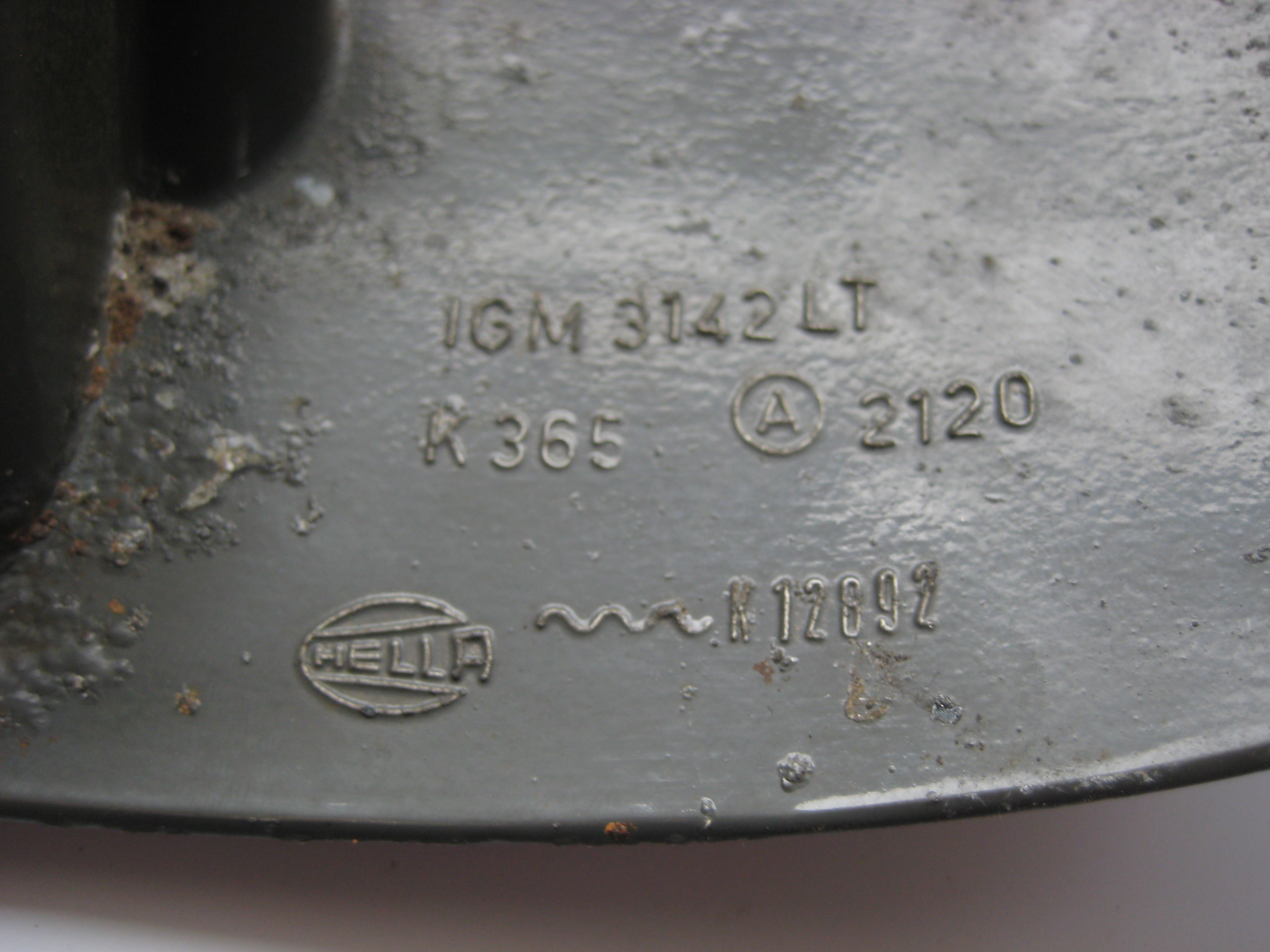 Nummerbelysningshållare bak VW Typ 1 1964-> - 4