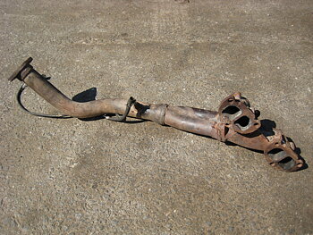 Exhaust manifold and pipe Ford Scorpio/Sierra 88WF9430EB