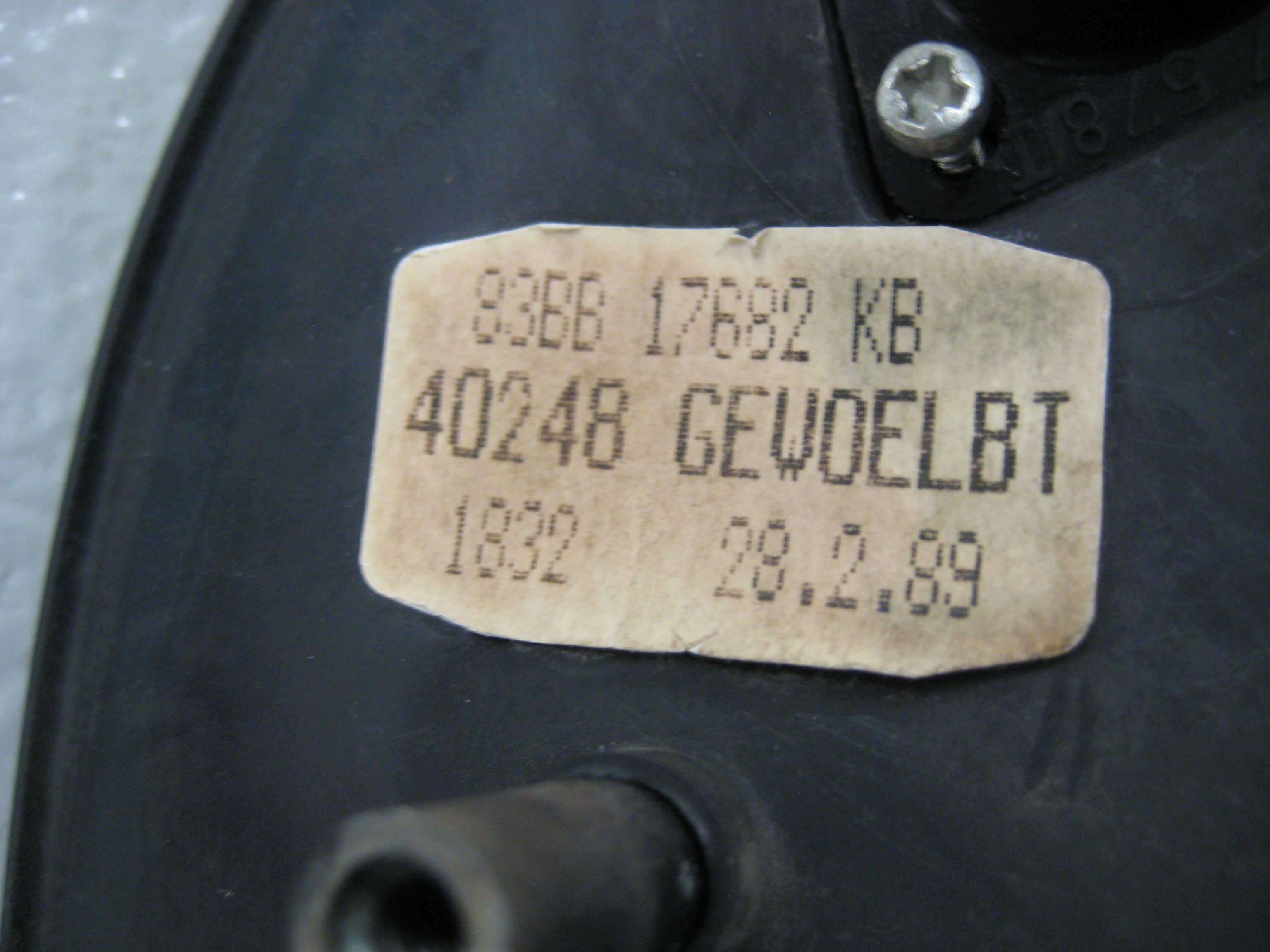 Sido bakspegel Höger Ford Sierra 83BB17682KB - 5