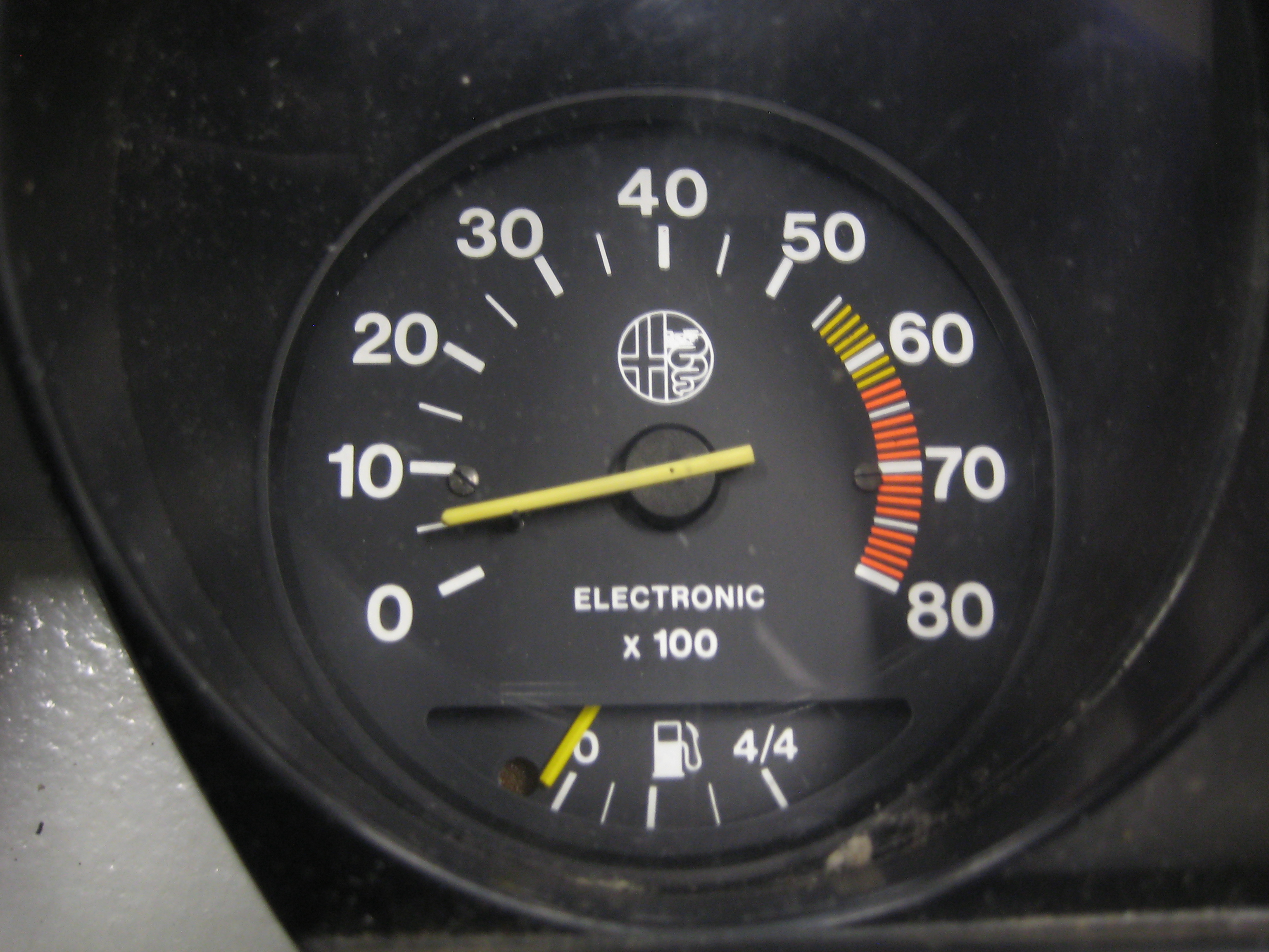 Mittaristo Alfa Romeo Alfasud Ti - 5