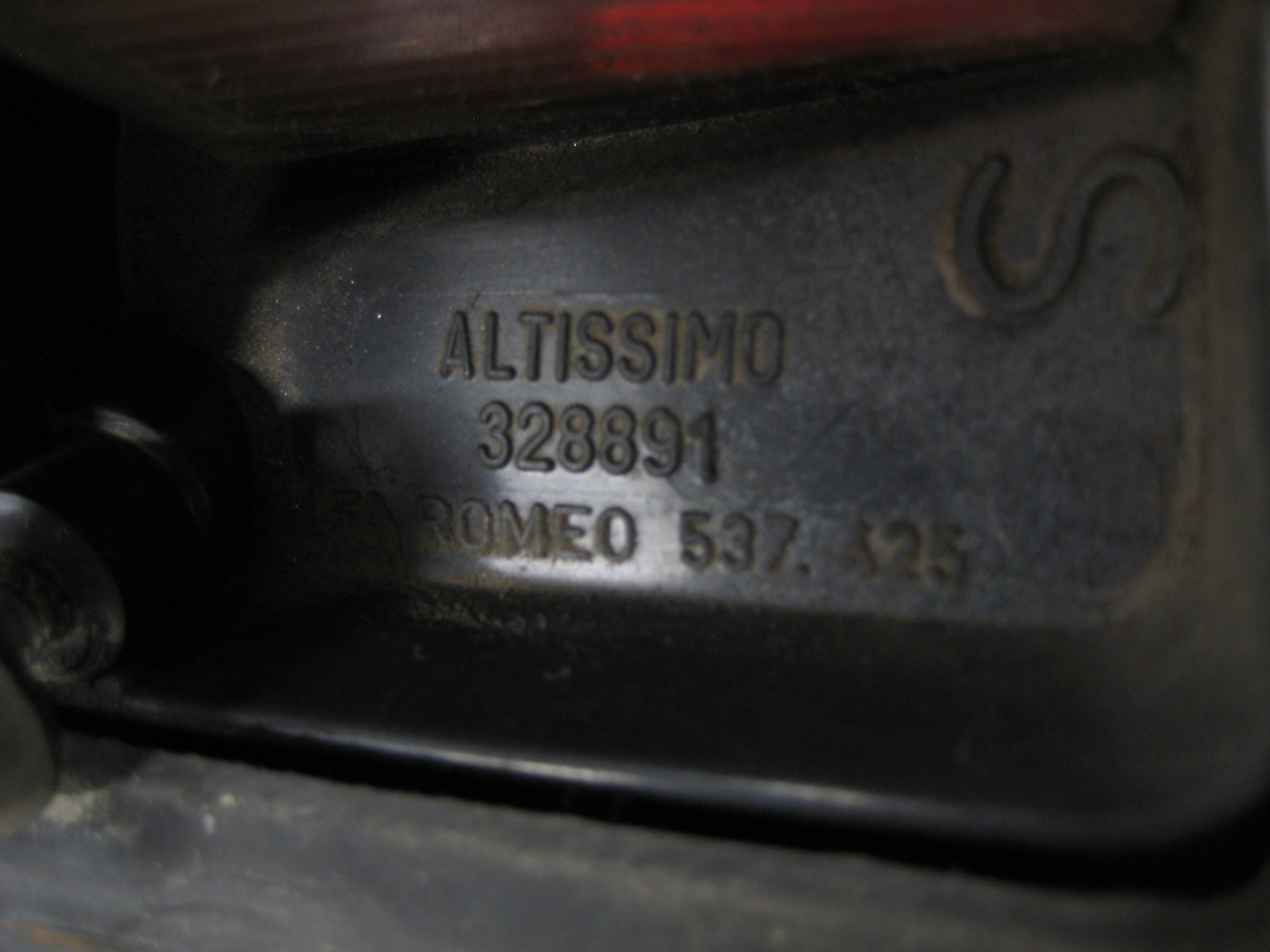 Baklampa Vä Alfa Romeo Alfasud Ti - 5