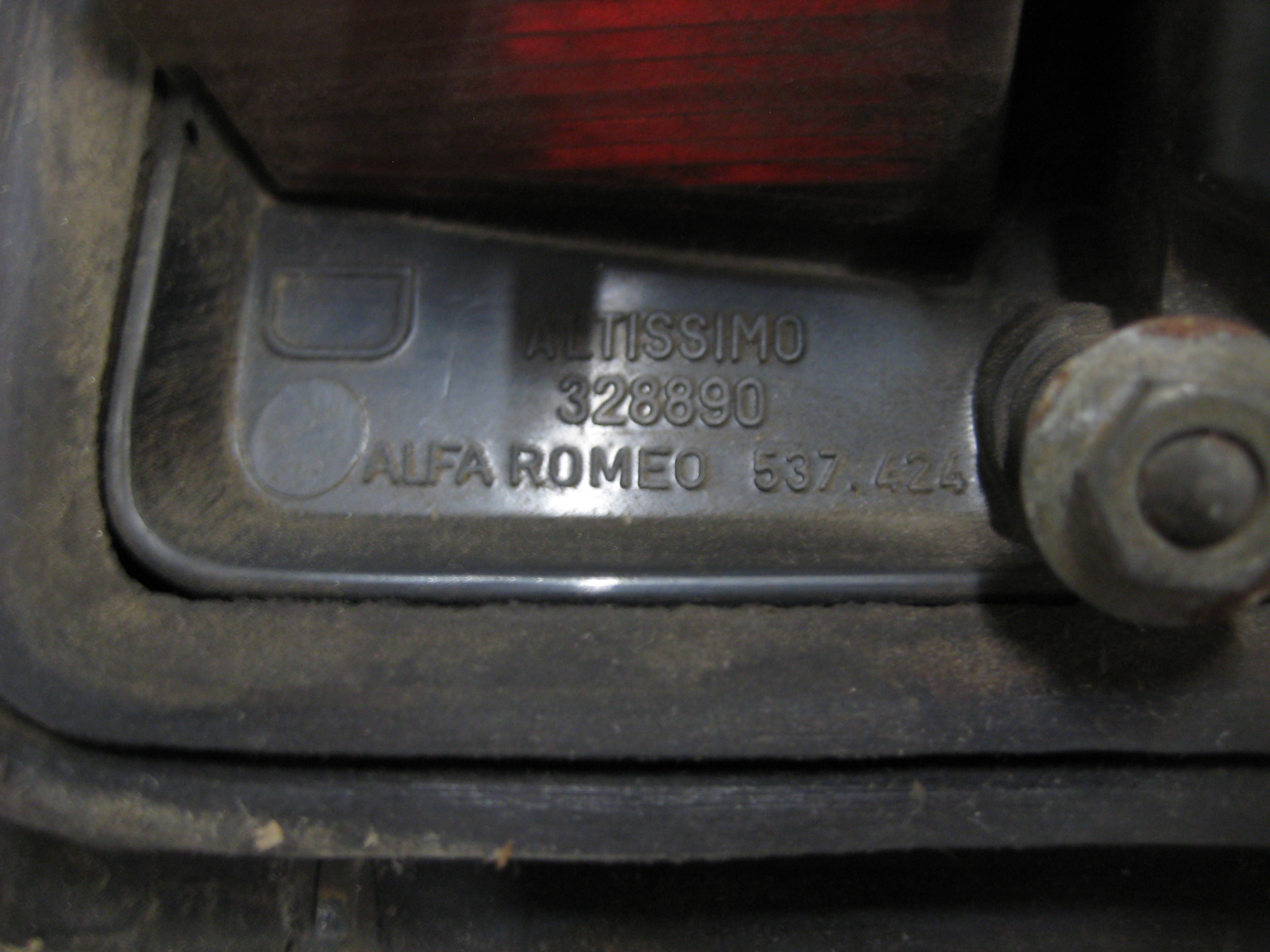 Baklampa höger Alfa Romeo Alfasud Ti - 4