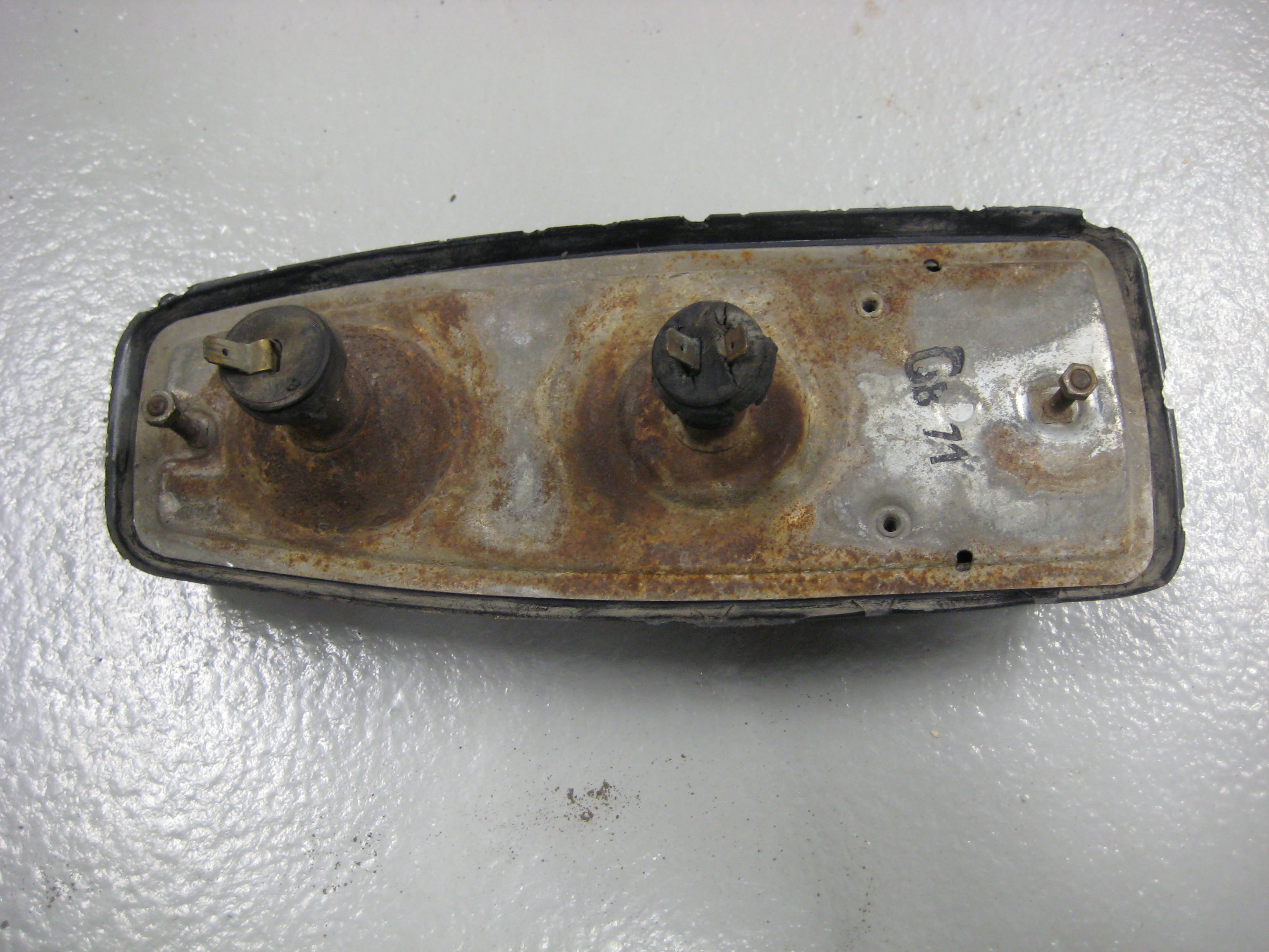 Baklampa Renault 8 - 3