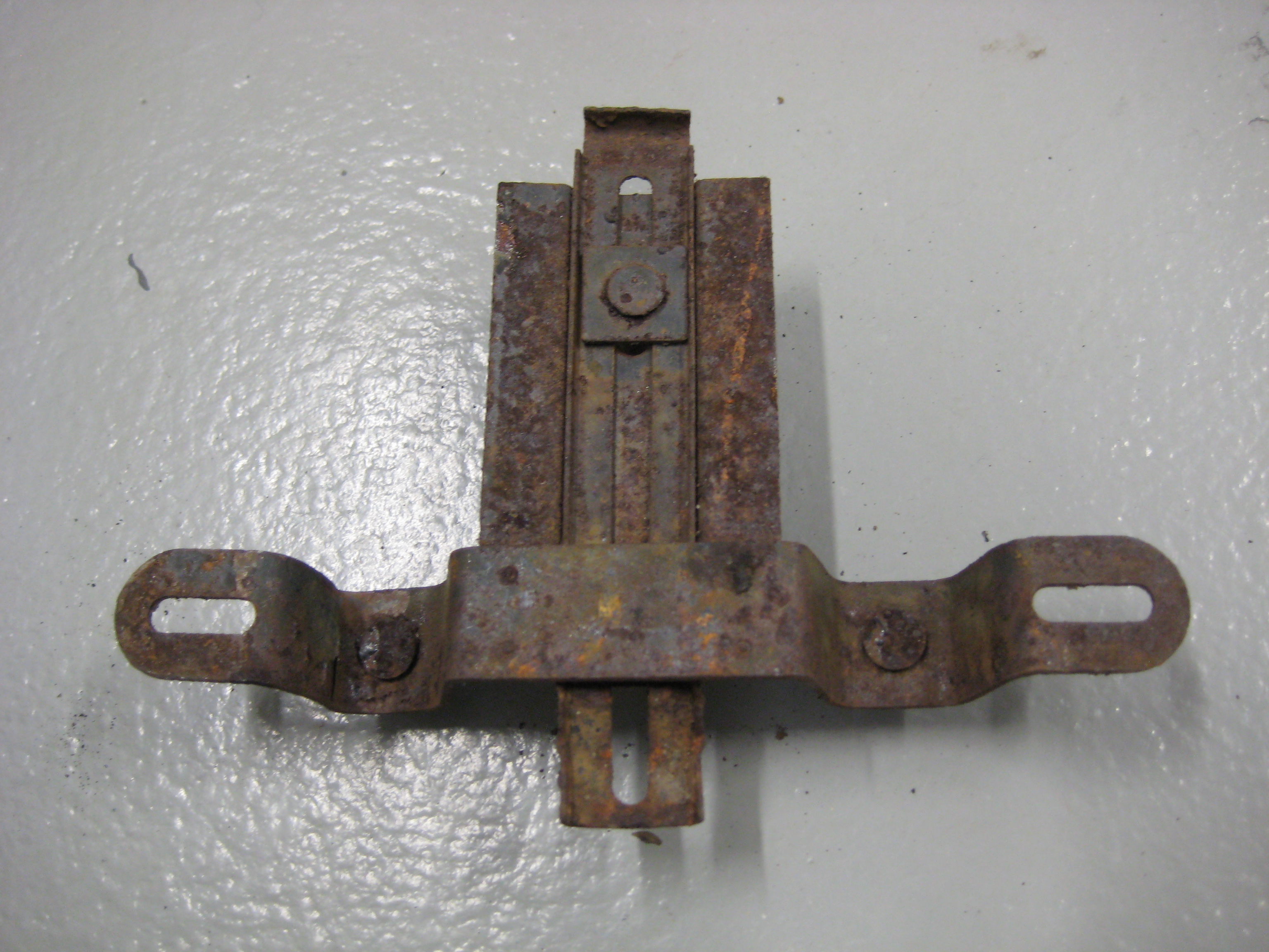 Number plate holder Renault 4