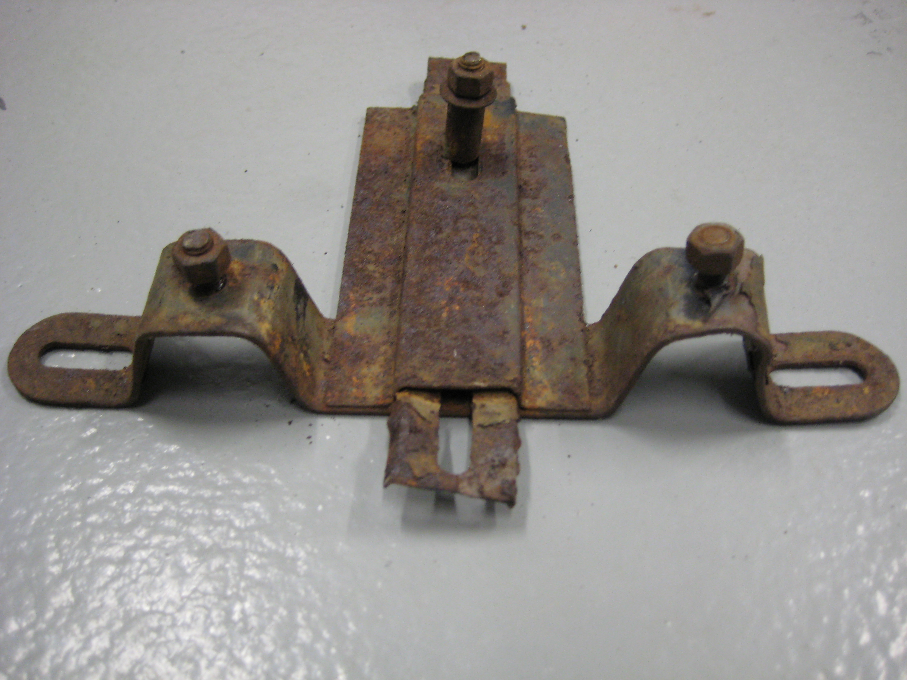 Number plate holder Renault 4 - 3