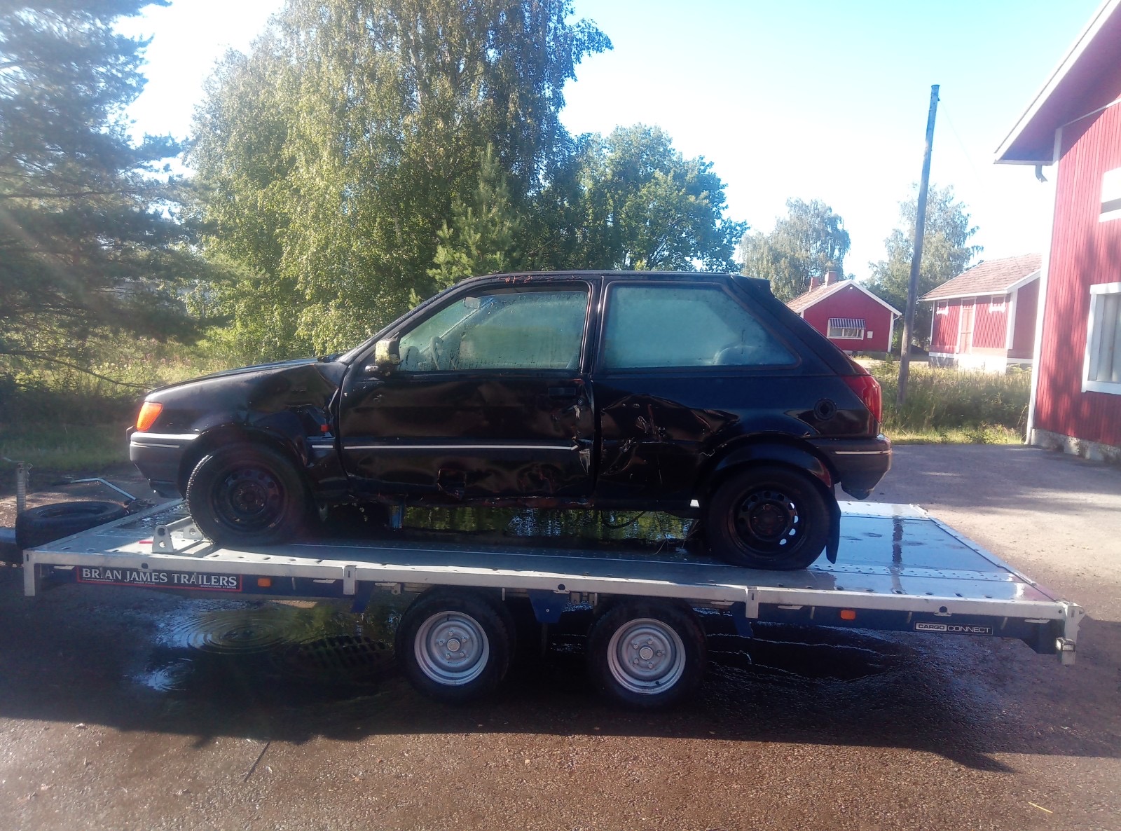 Ford Fiesta - Purkuauto (myydään osina) - 4
