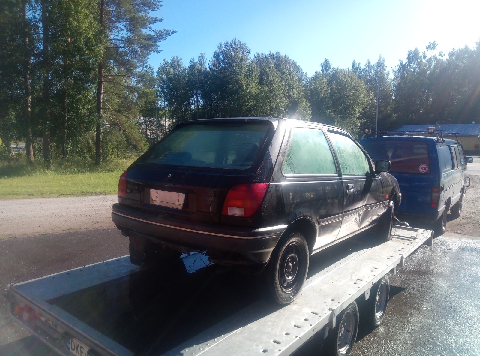 Ford Fiesta - Purkuauto (myydään osina) - 5