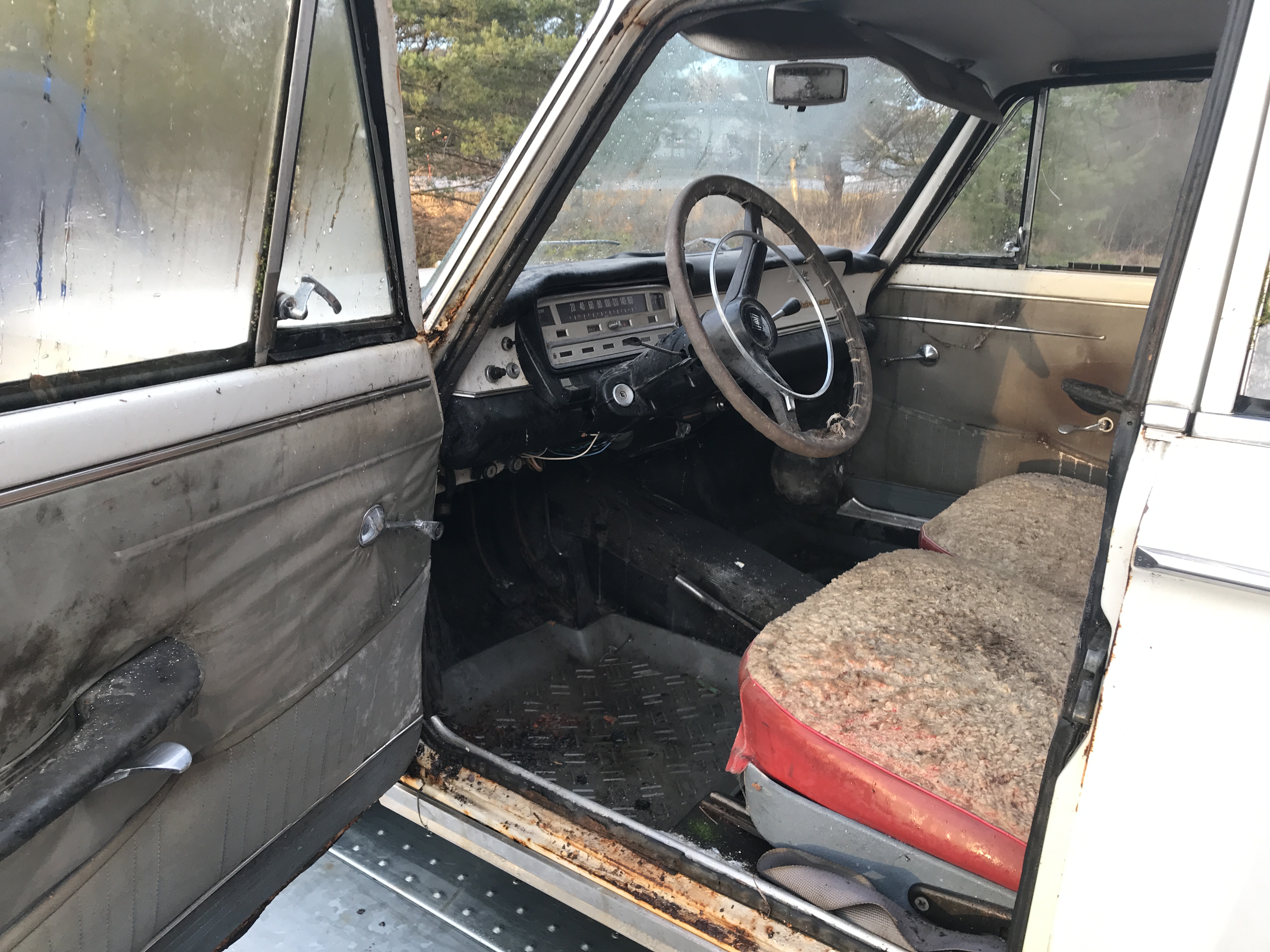 Fiat 1300 - Purkuauto (myydään osina) - 14