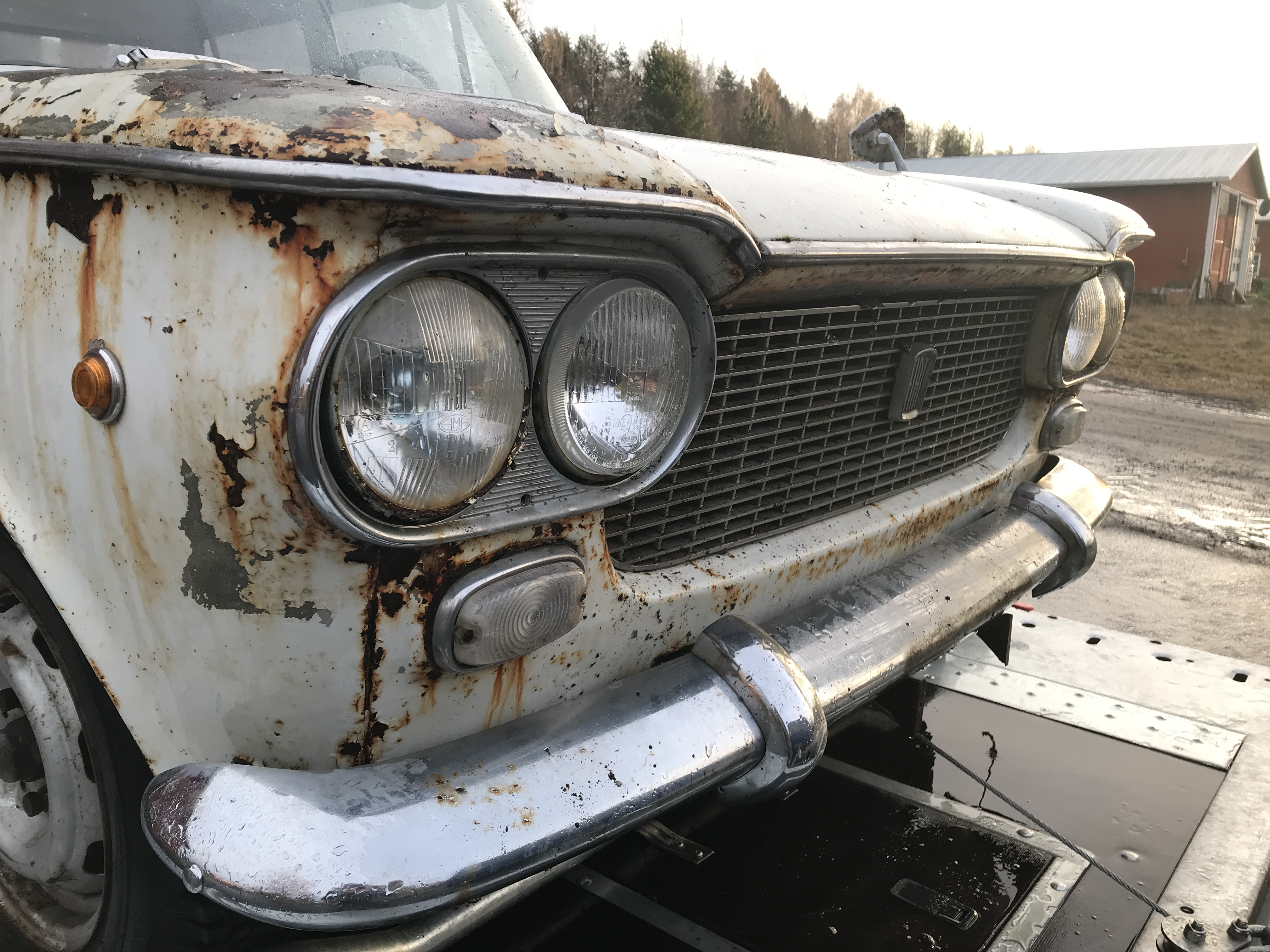 Fiat 1300 - Purkuauto (myydään osina) - 7