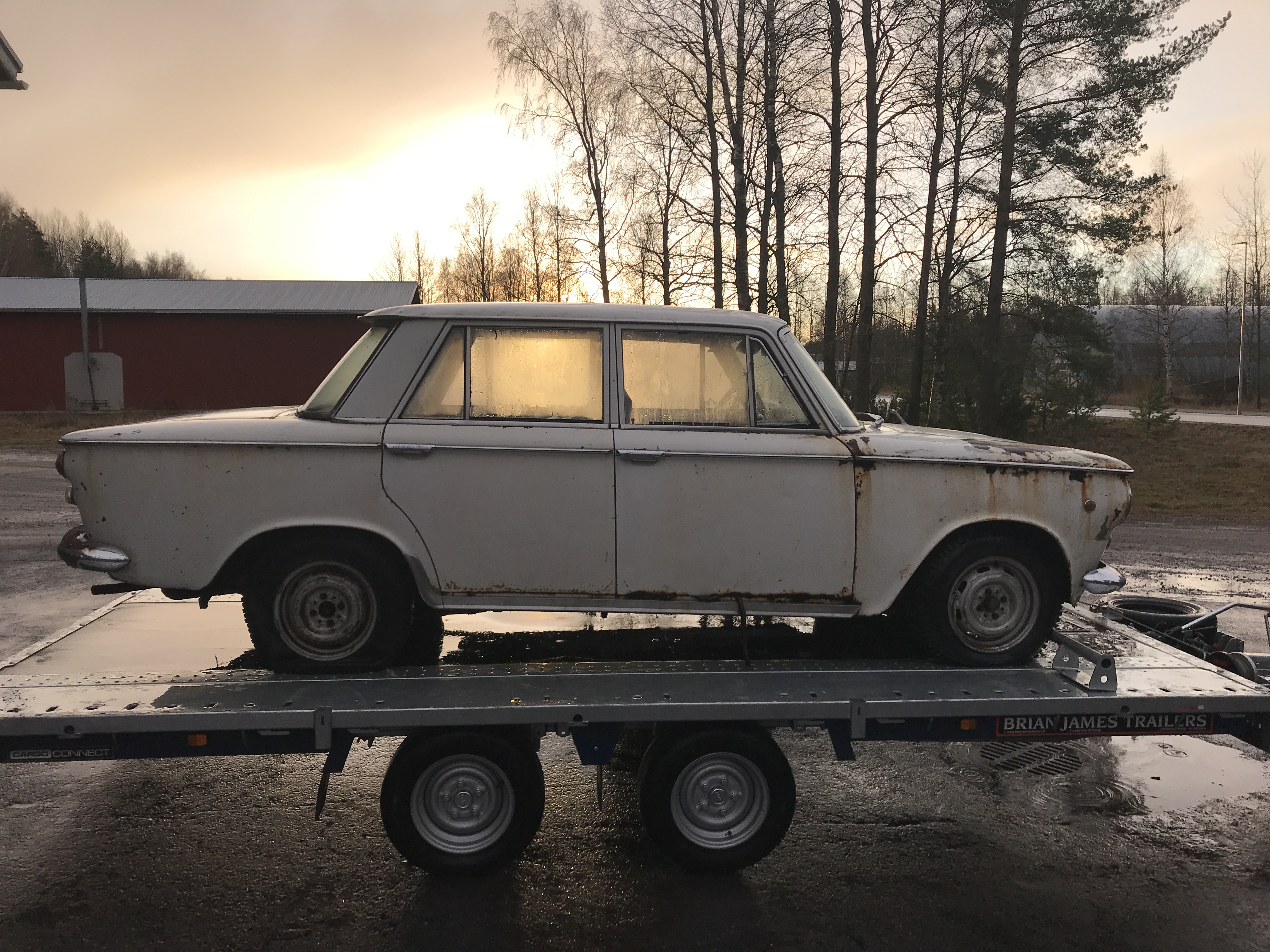 Fiat 1300 - Purkuauto (myydään osina) - 5