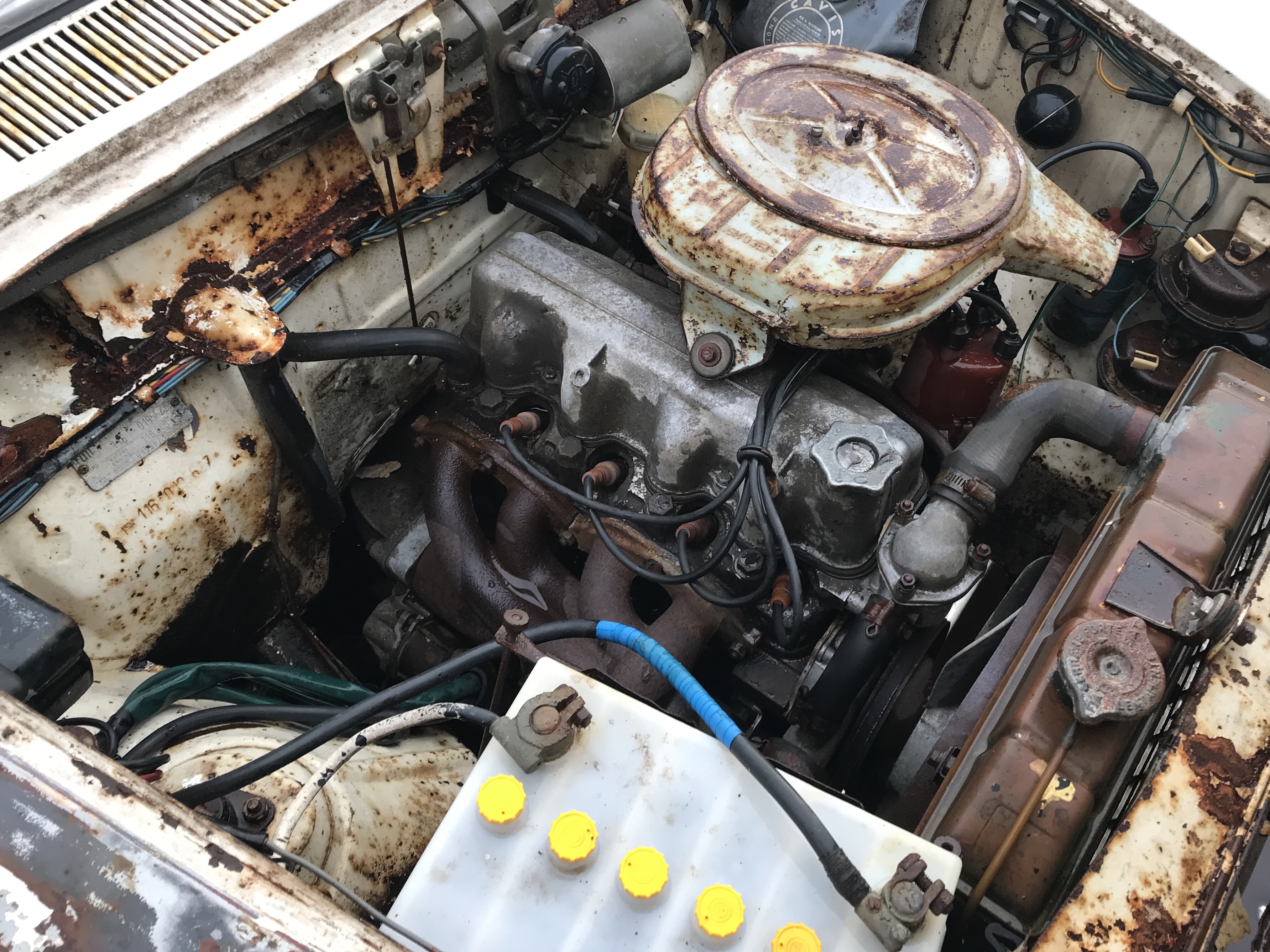Fiat 1300 - Purkuauto (myydään osina) - 10