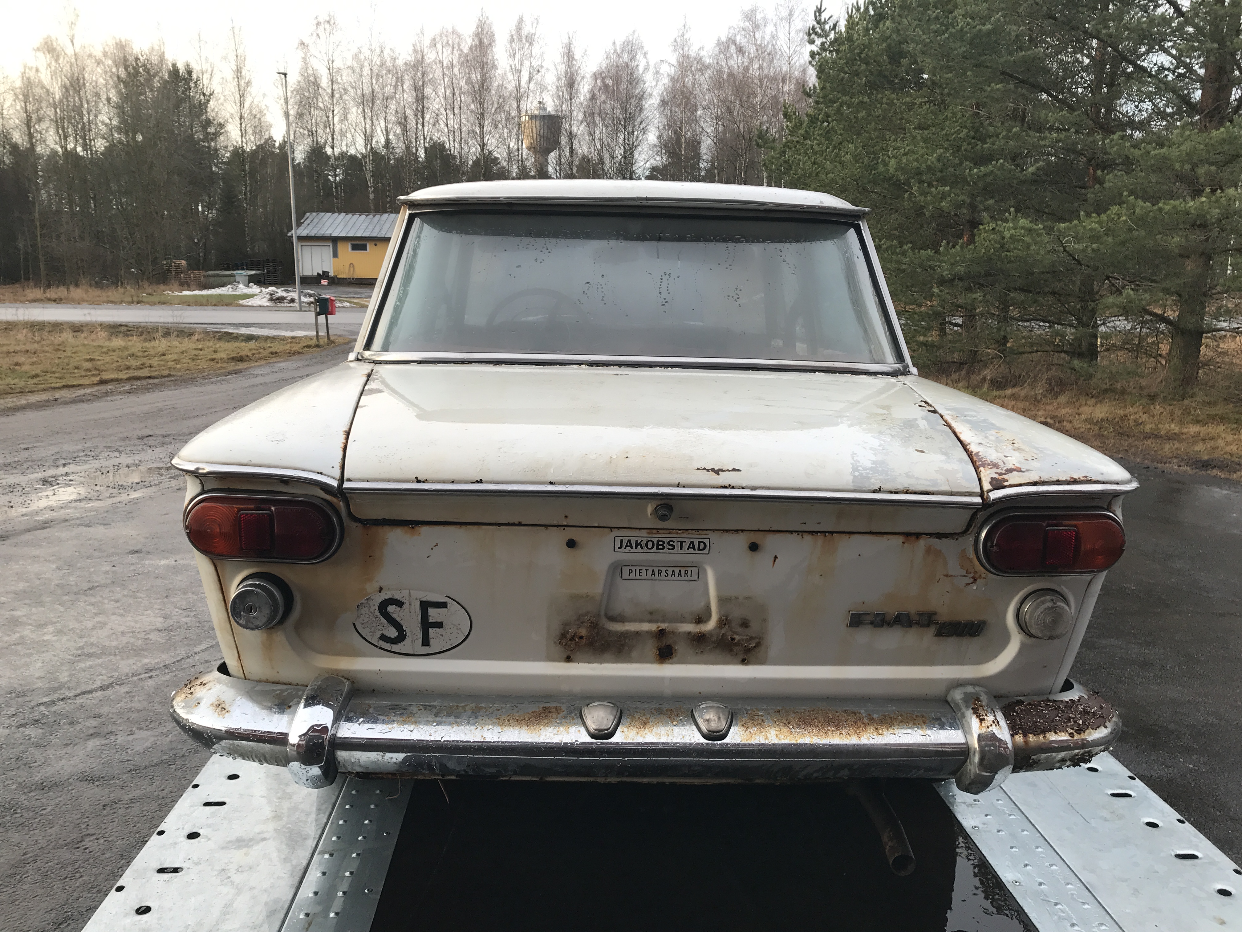 Fiat 1300 - Purkuauto (myydään osina) - 3