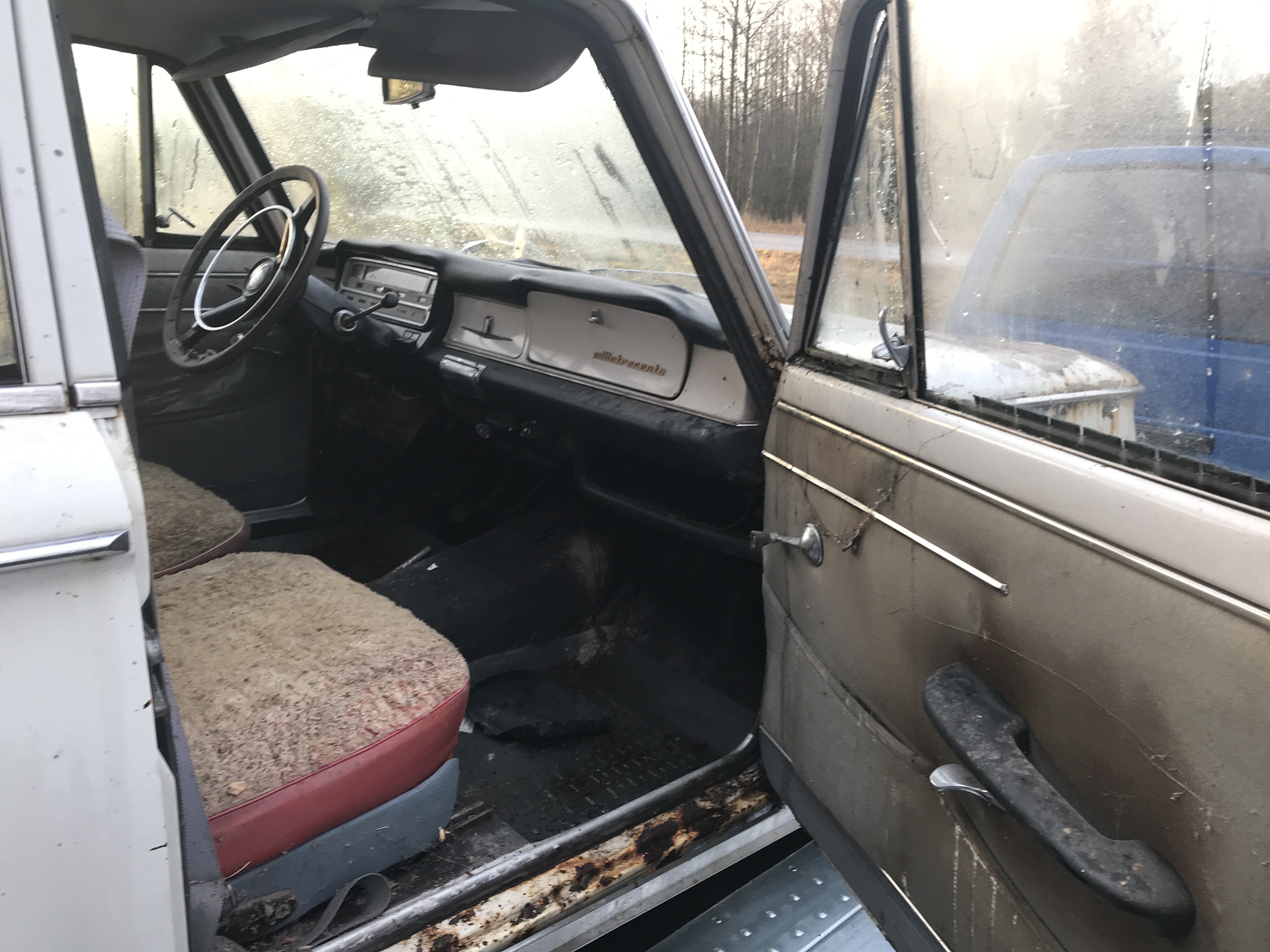 Fiat 1300 - Purkuauto (myydään osina) - 13