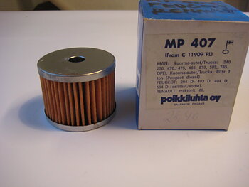 MP 407 Bränslefilter Citroen  Peugeot Renault  Toyota(indenor diesel)