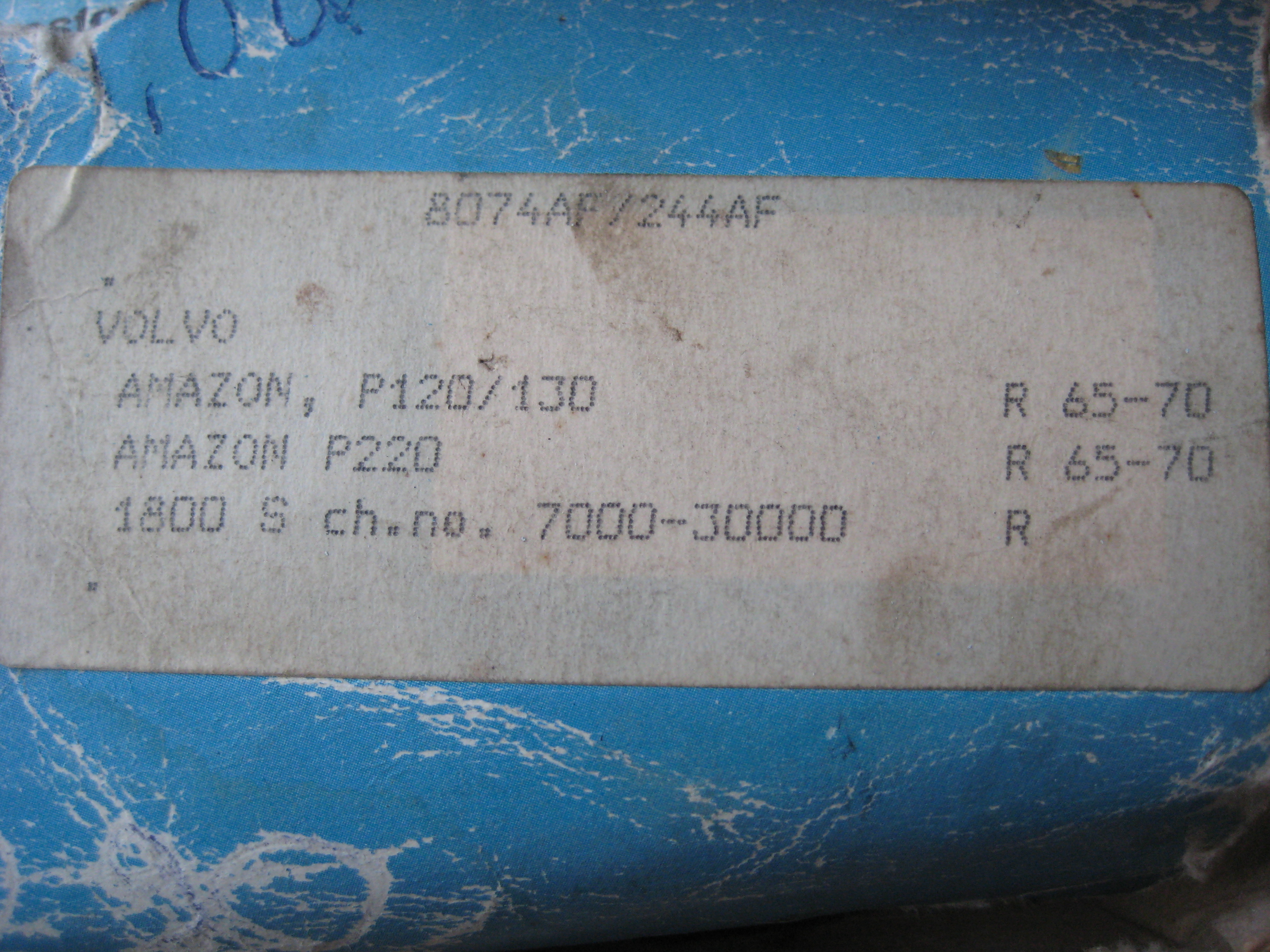 Volvo Amazon brakeshoes rear - 2