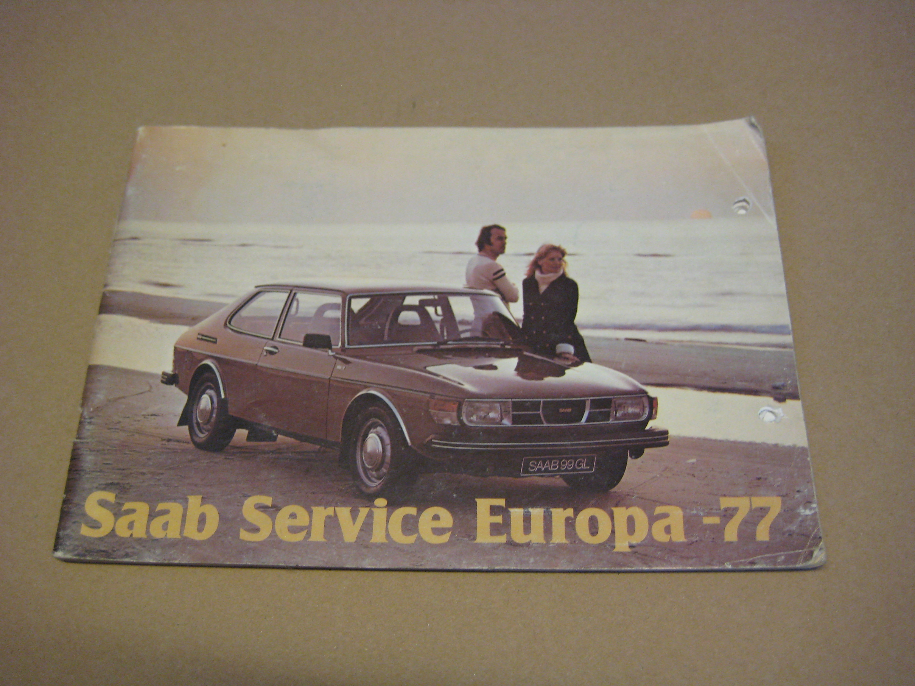 Saab Service Europa 1977