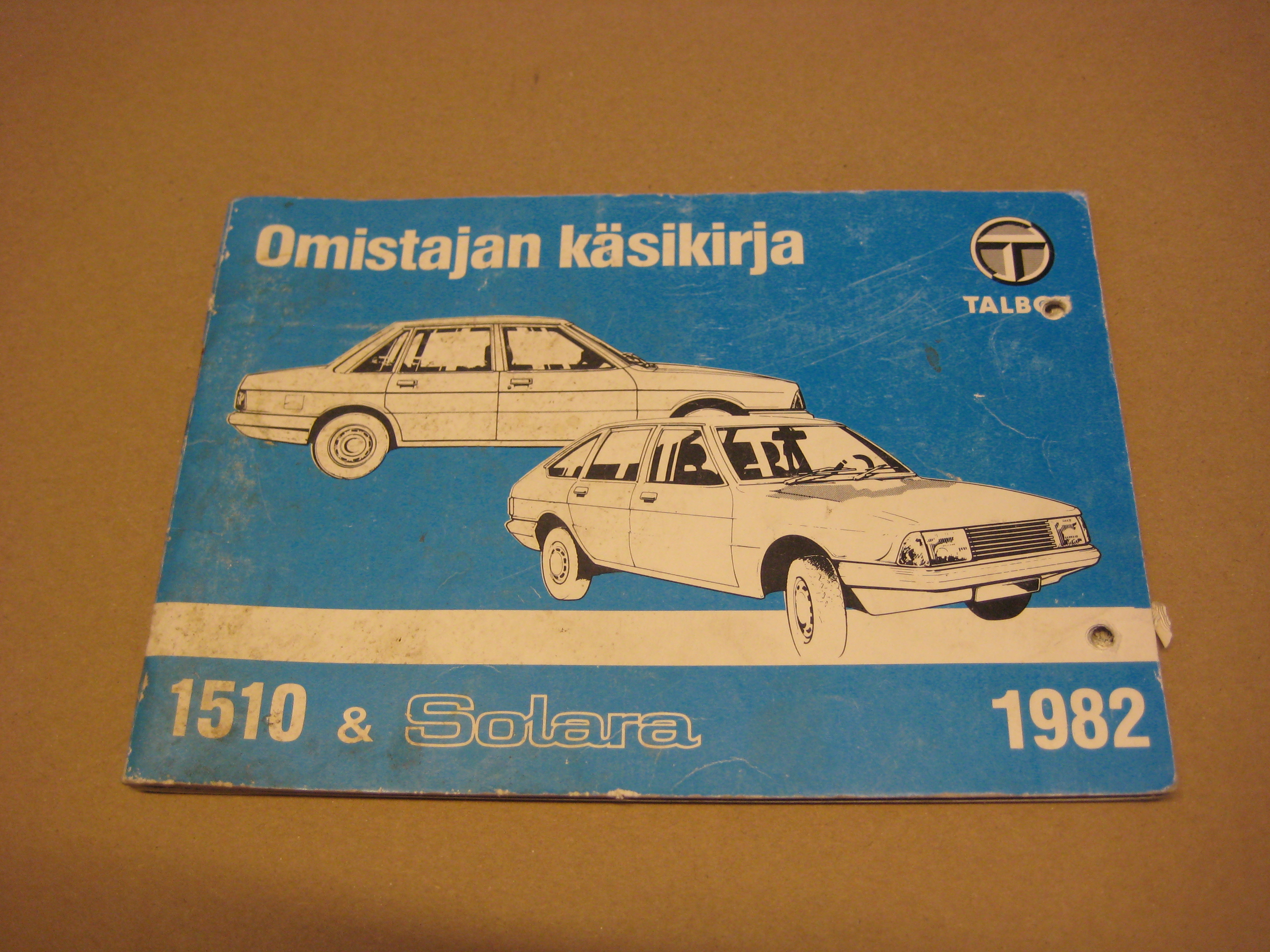Instruktionsbok Talbot 1510&Solara