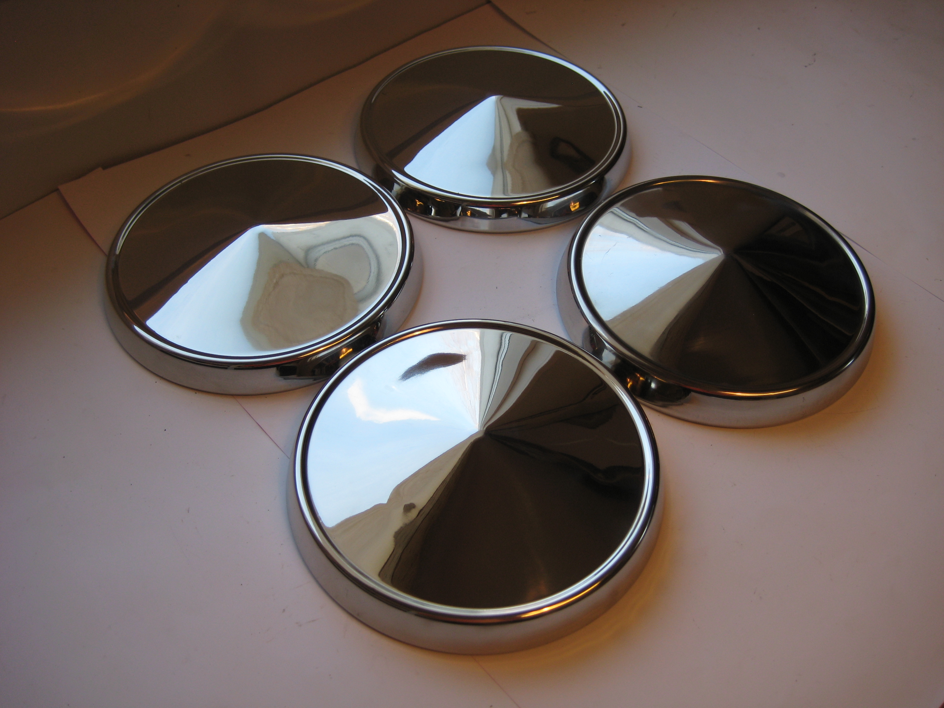 Wheel Covers(4pcs) Hub caps Ford Anglia Cortina Escort (REPRO)