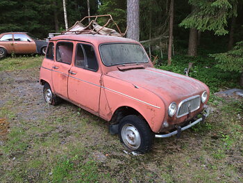 Renault 4 - Spare part car (parts for sale)