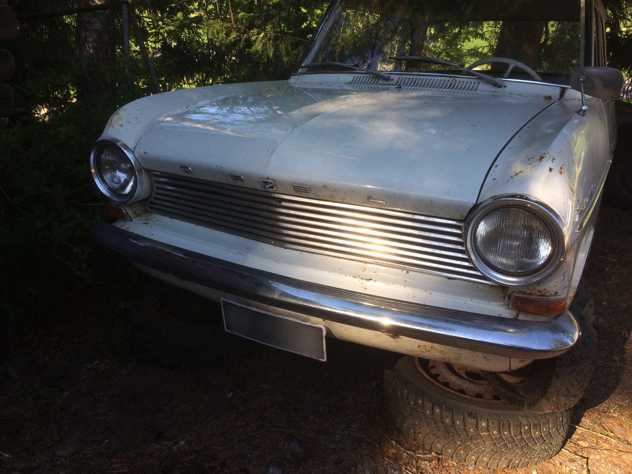 Opel Kadett A - Purkuauto (myydään osina)