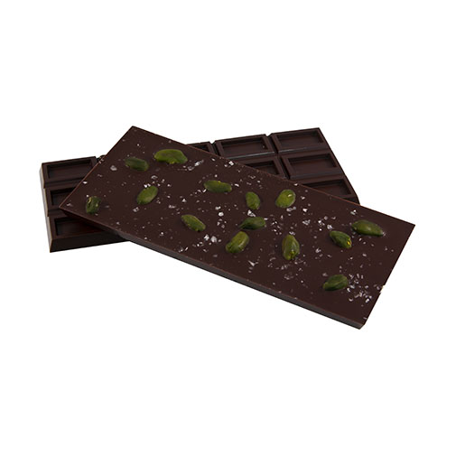 Chokladkaka Pistage-Havssalt