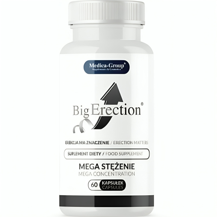 Medica Group Big Erection Enhancer For Men 60 Capsules