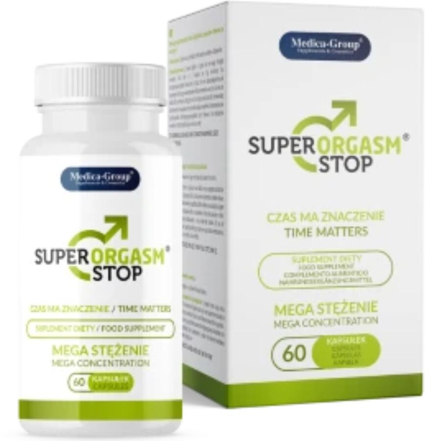 Medica Group Super Orgasm Stop Delay For Men 60 Capsules - 3