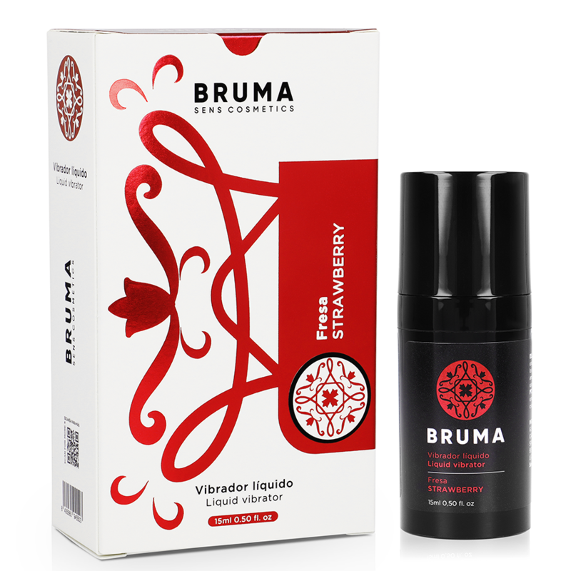 Bruma Liquid Vibrator Ultra Sliding Strawberry 15 Ml